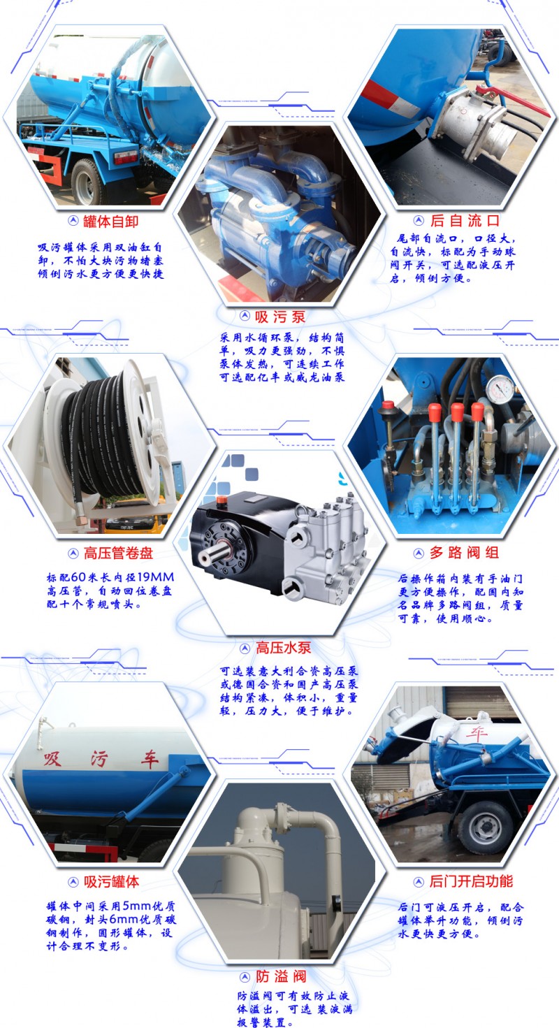 東風天錦清洗吸污車 上裝細節(jié)